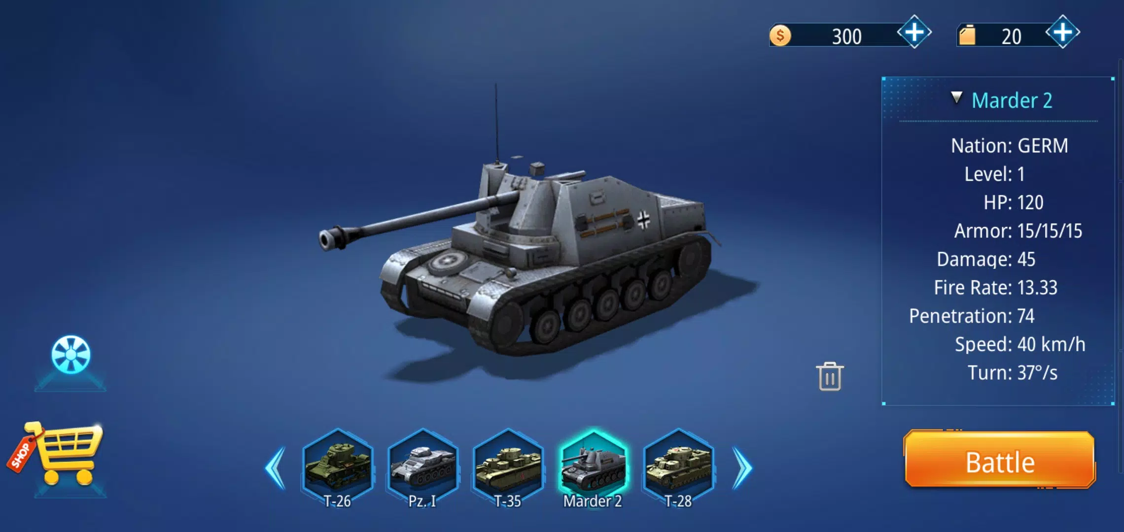 Tiger Tank Screenshot 1 