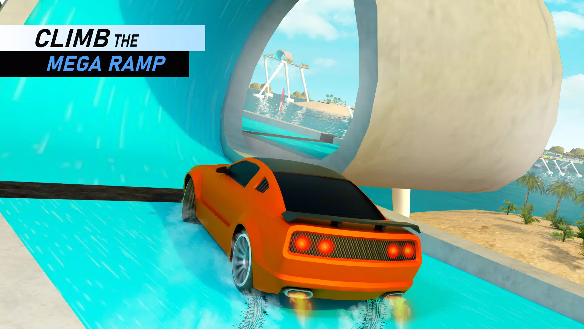 Extreme Car Drifting Mega Ramp Screenshot 1