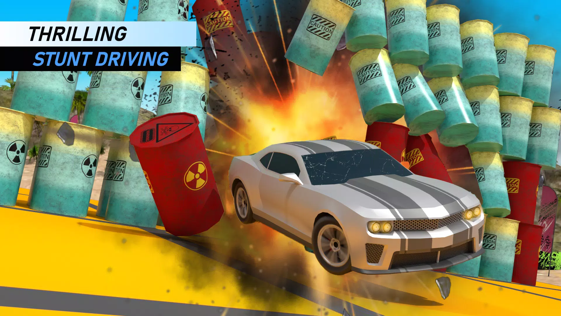 Extreme Car Drifting Mega Ramp Screenshot 8