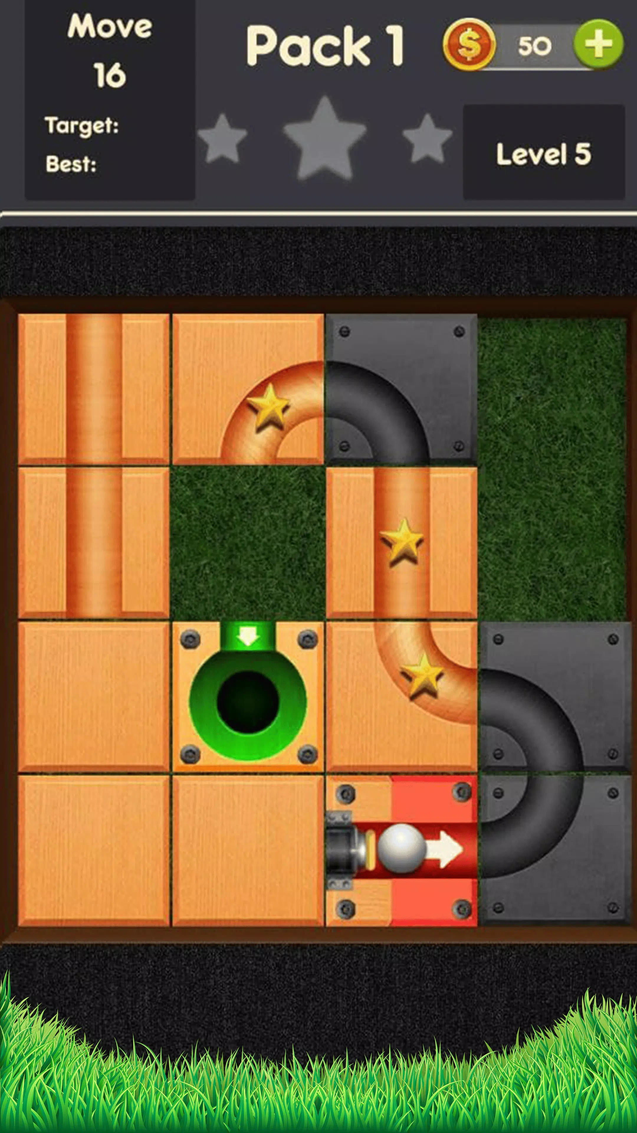 Rolling ball - slide puzzle Screenshot 2