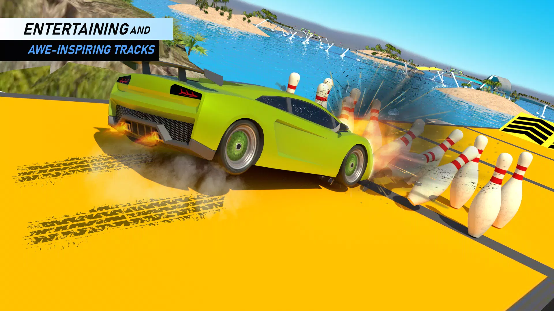 Extreme Car Drifting Mega Ramp Screenshot 6