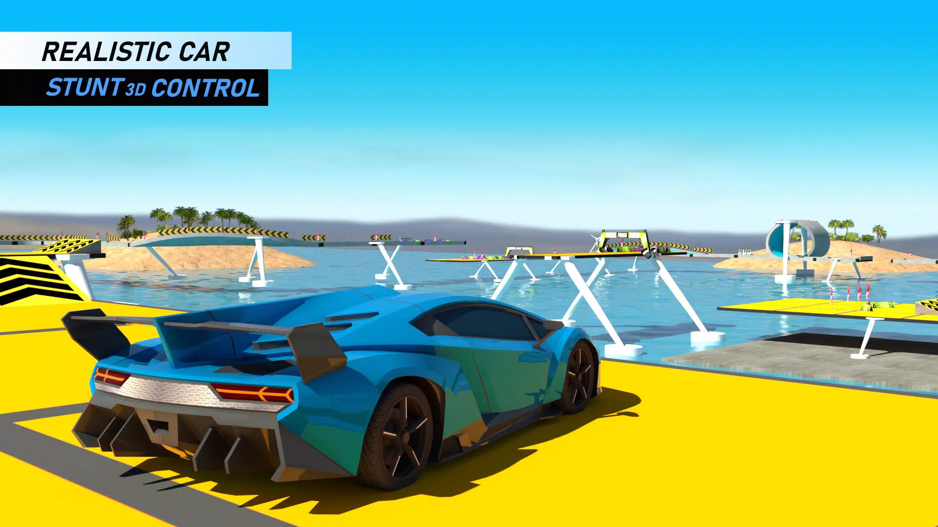 Extreme Car Drifting Mega Ramp Screenshot 4