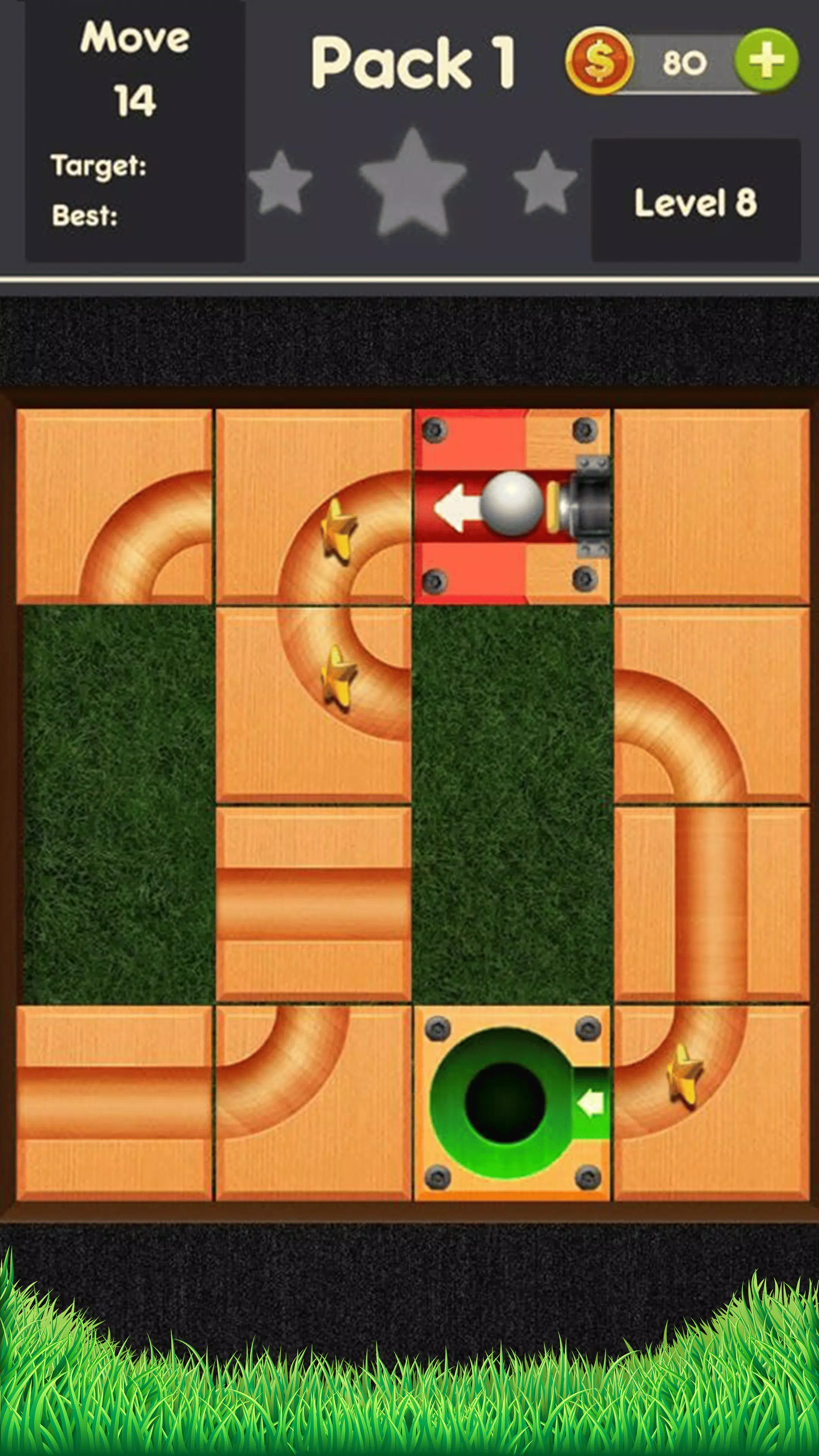 Rolling ball - slide puzzle Screenshot 4
