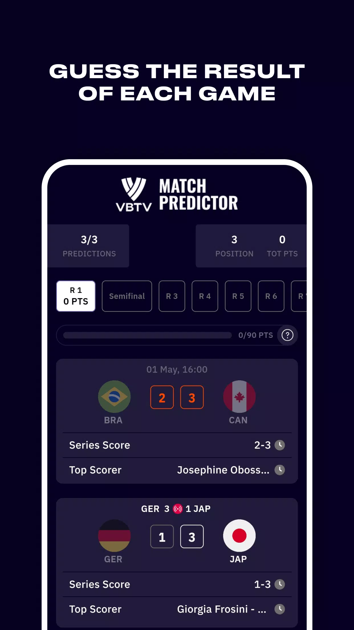 Volley Predictor Screenshot 3 
