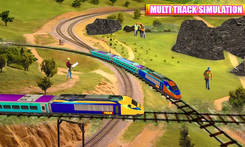 Offline Train Simulator Game Screenshot 8 
