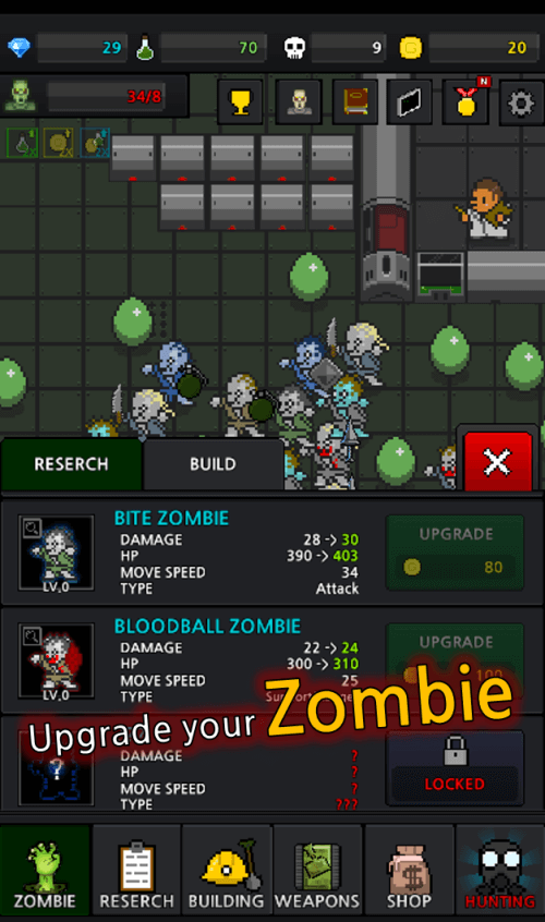 Grow Zombie : Merge Zombie Screenshot 6 
