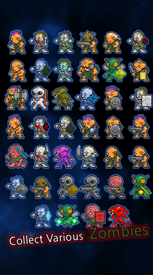 Grow Zombie : Merge Zombie Screenshot 2 