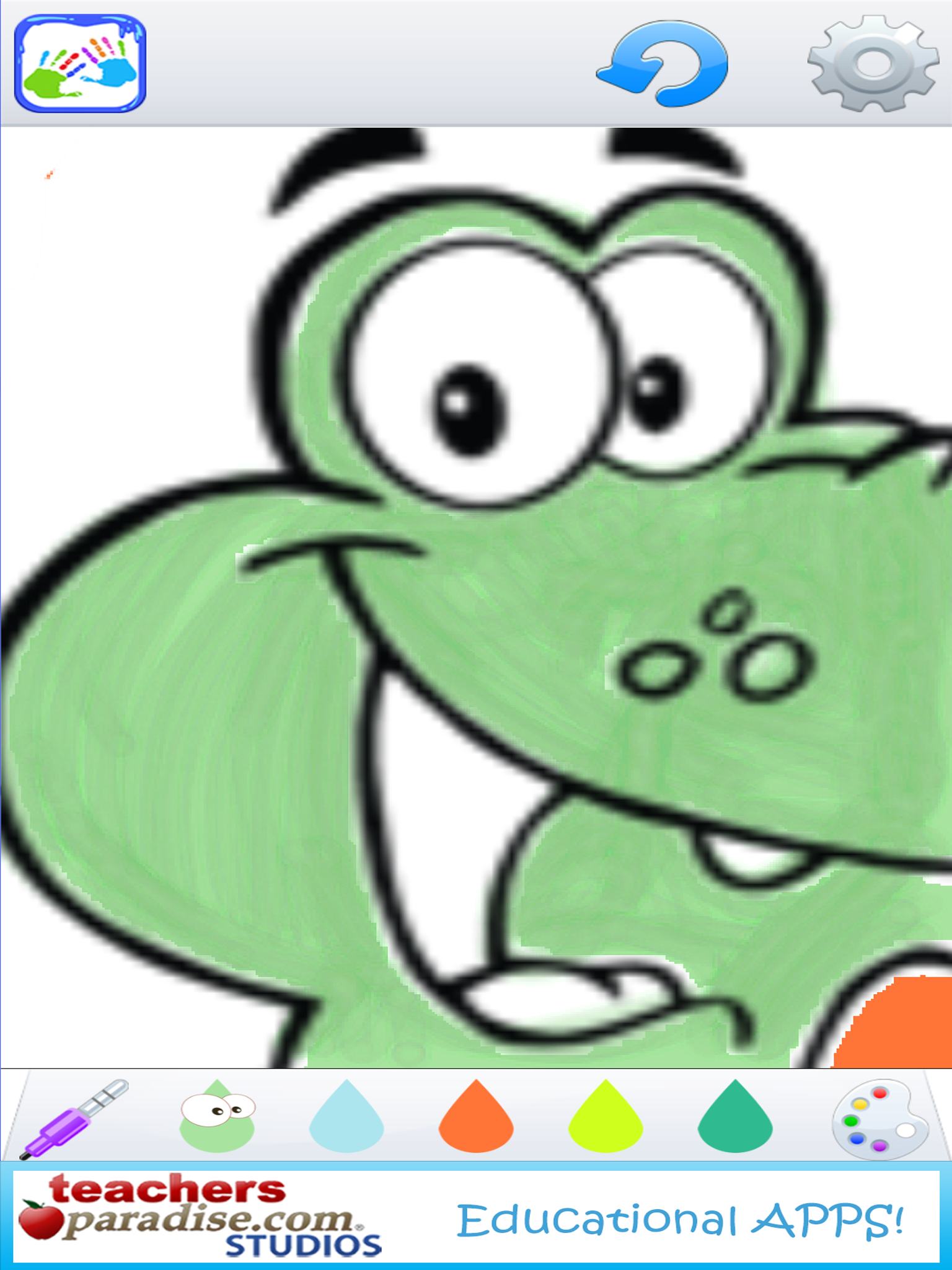 Kids Finger Painting Coloring Screenshot 17