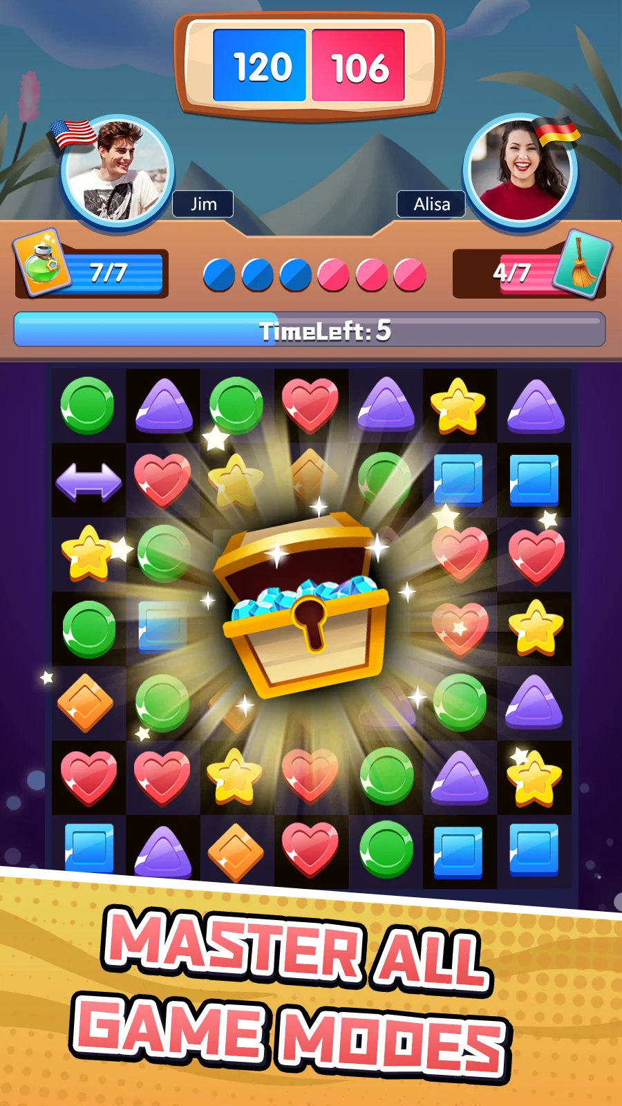 Match Puzzle - PVP Match 3 Screenshot 5