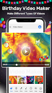 Happy birthday video maker Screenshot 7