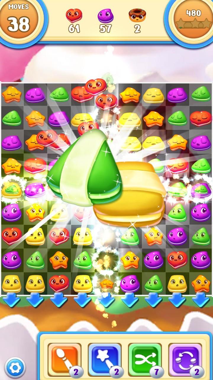 Macaron Pop : Sweet Match 3 Screenshot 2