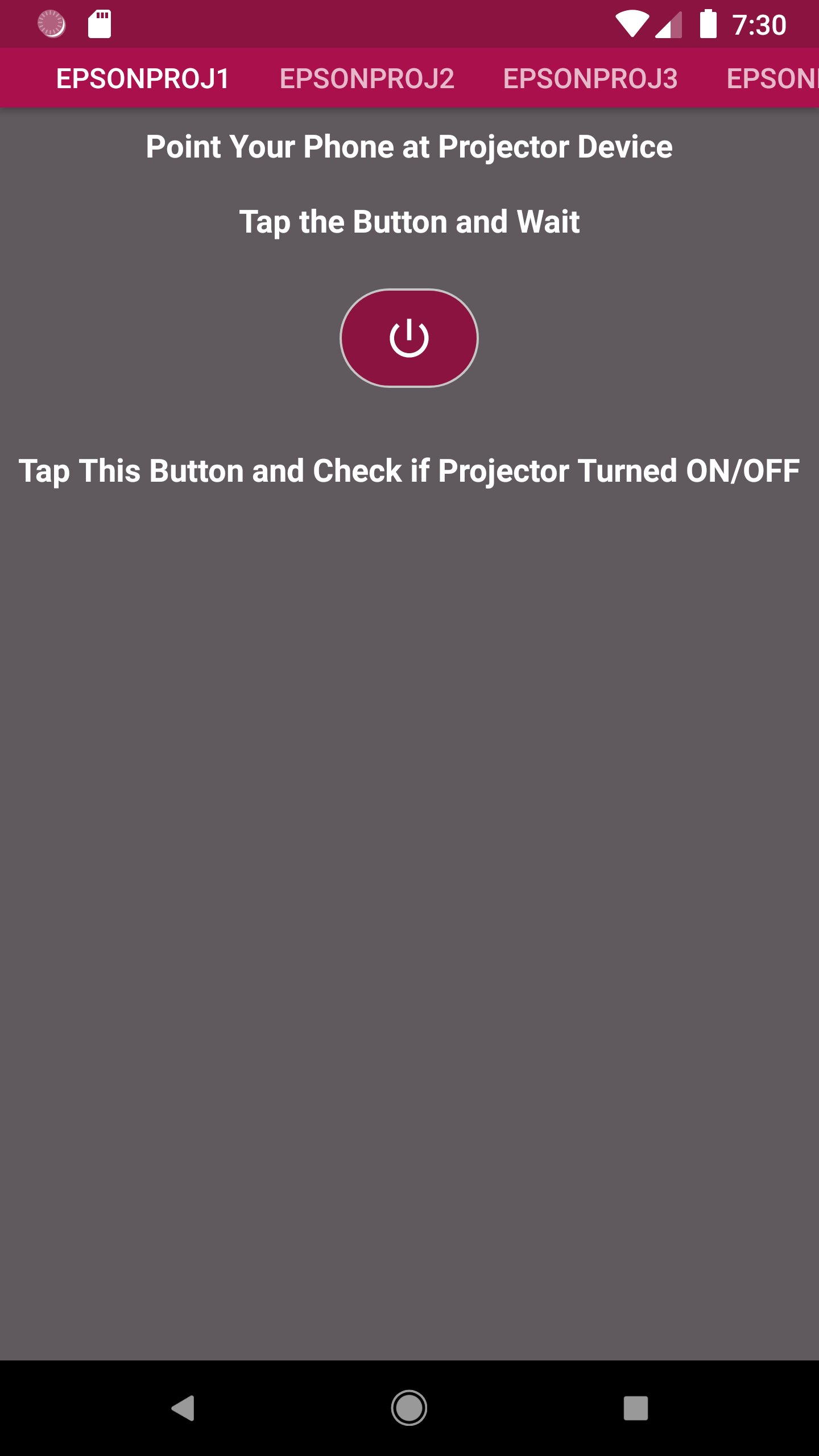 Universal Projector Remote Screenshot 3