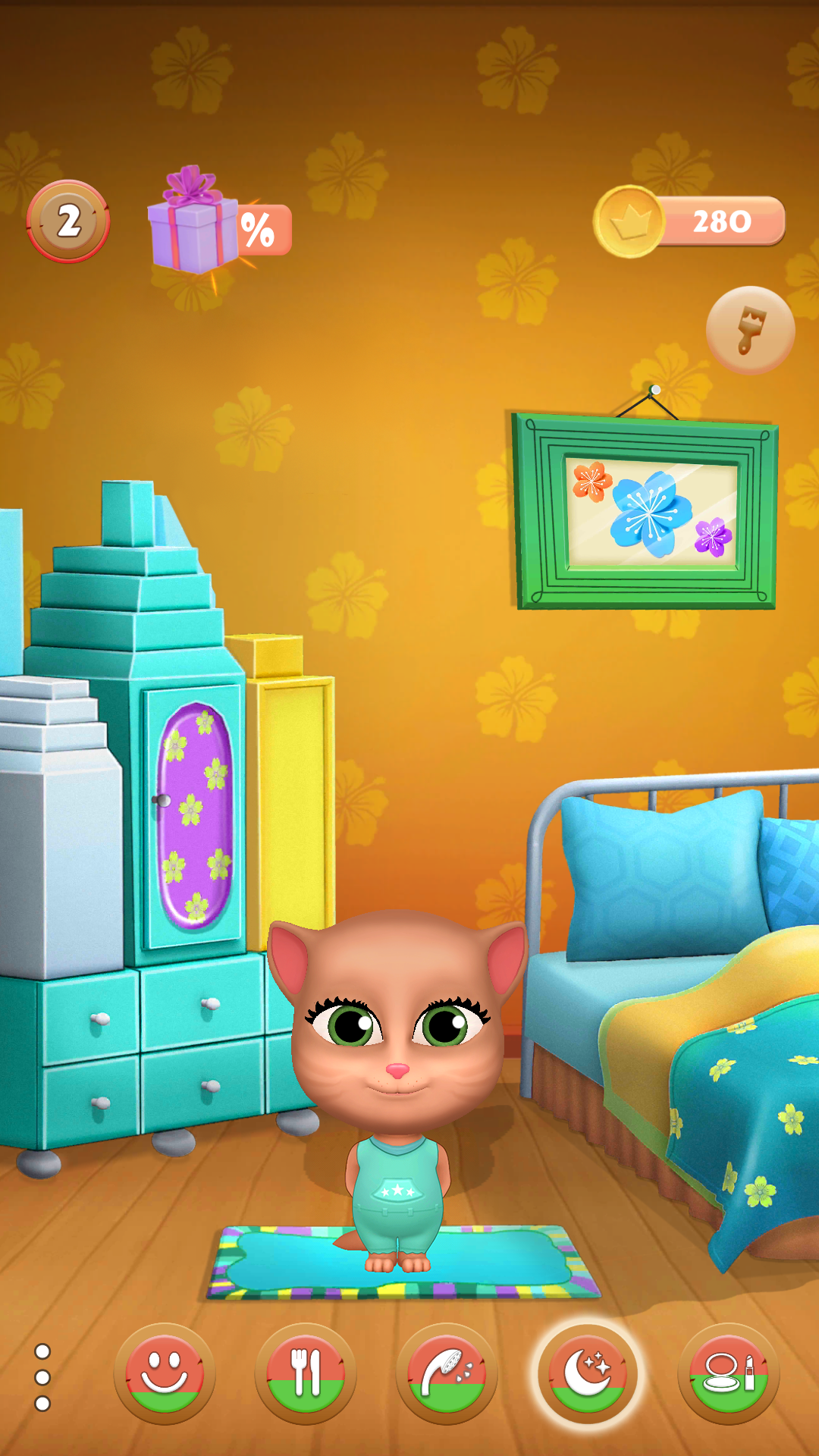 My Virtual Pet Inna - Cat Game Screenshot 1