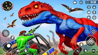Wild Dinosaur Hunting Zoo Game Screenshot 2 