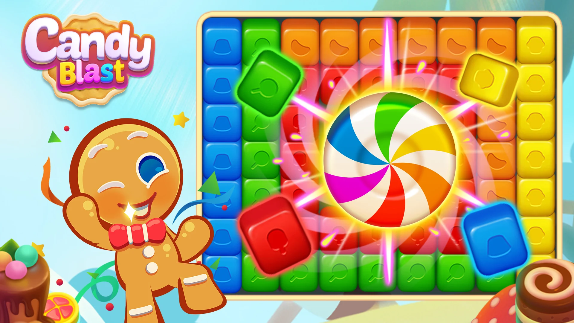 Candy Blast Fever:Cubes Crush Screenshot 8 