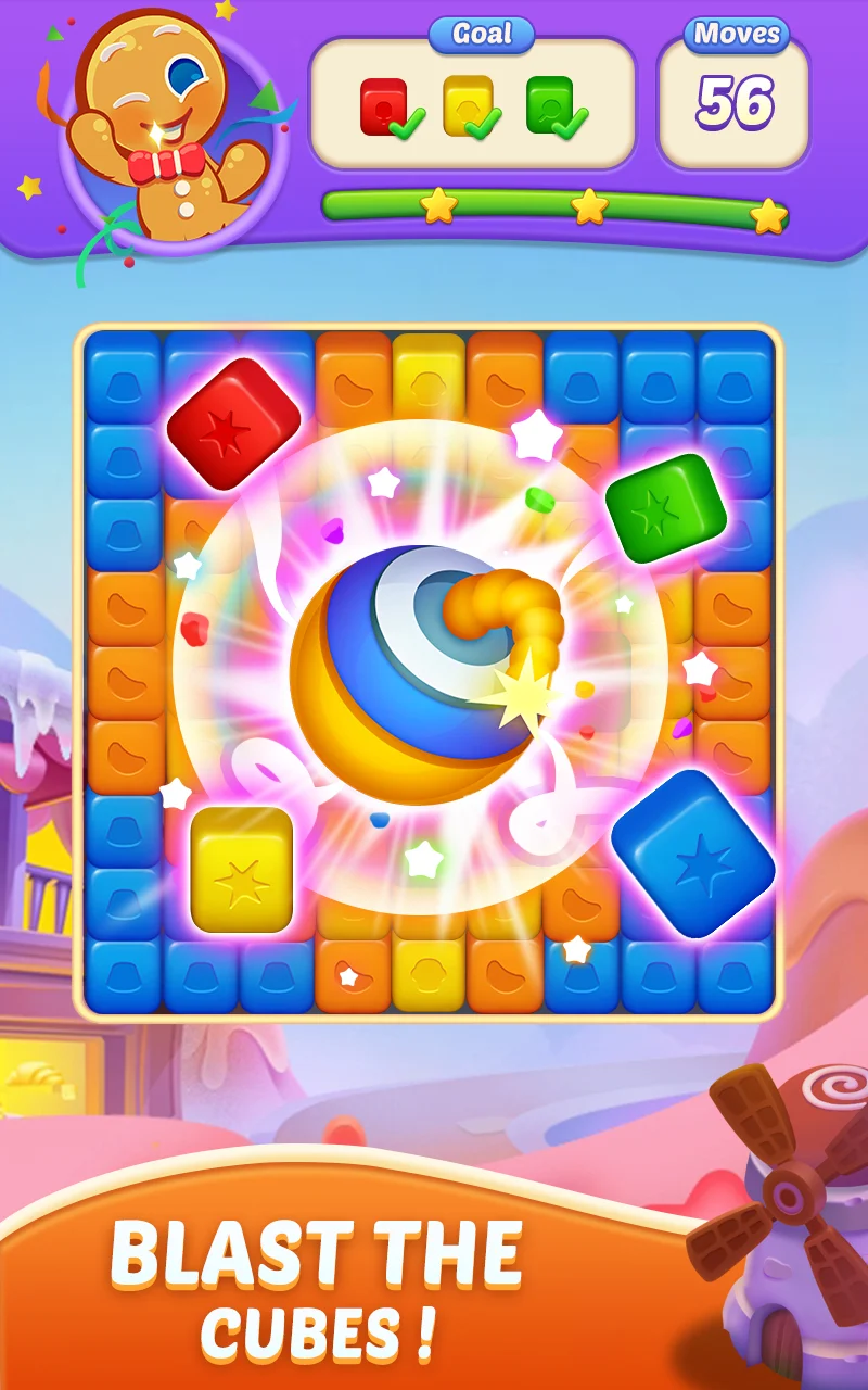 Candy Blast Fever:Cubes Crush Screenshot 11 