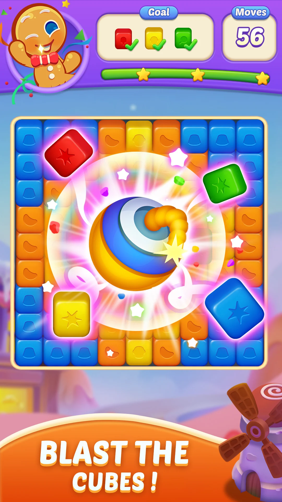 Candy Blast Fever:Cubes Crush Screenshot 16 