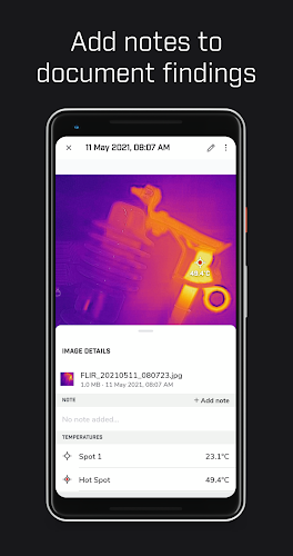 FLIR ONE Screenshot 5 