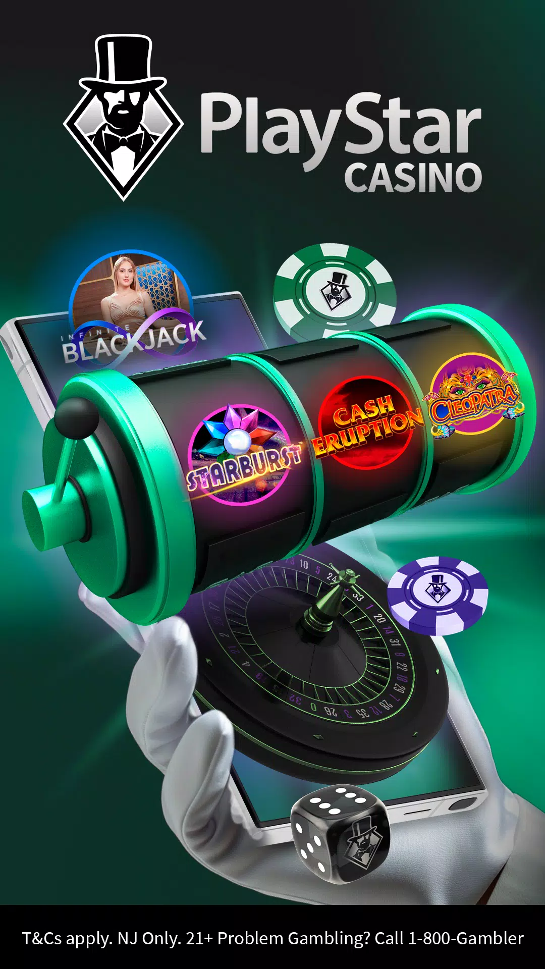 PlayStar Casino: Real Money NJ Screenshot 1 