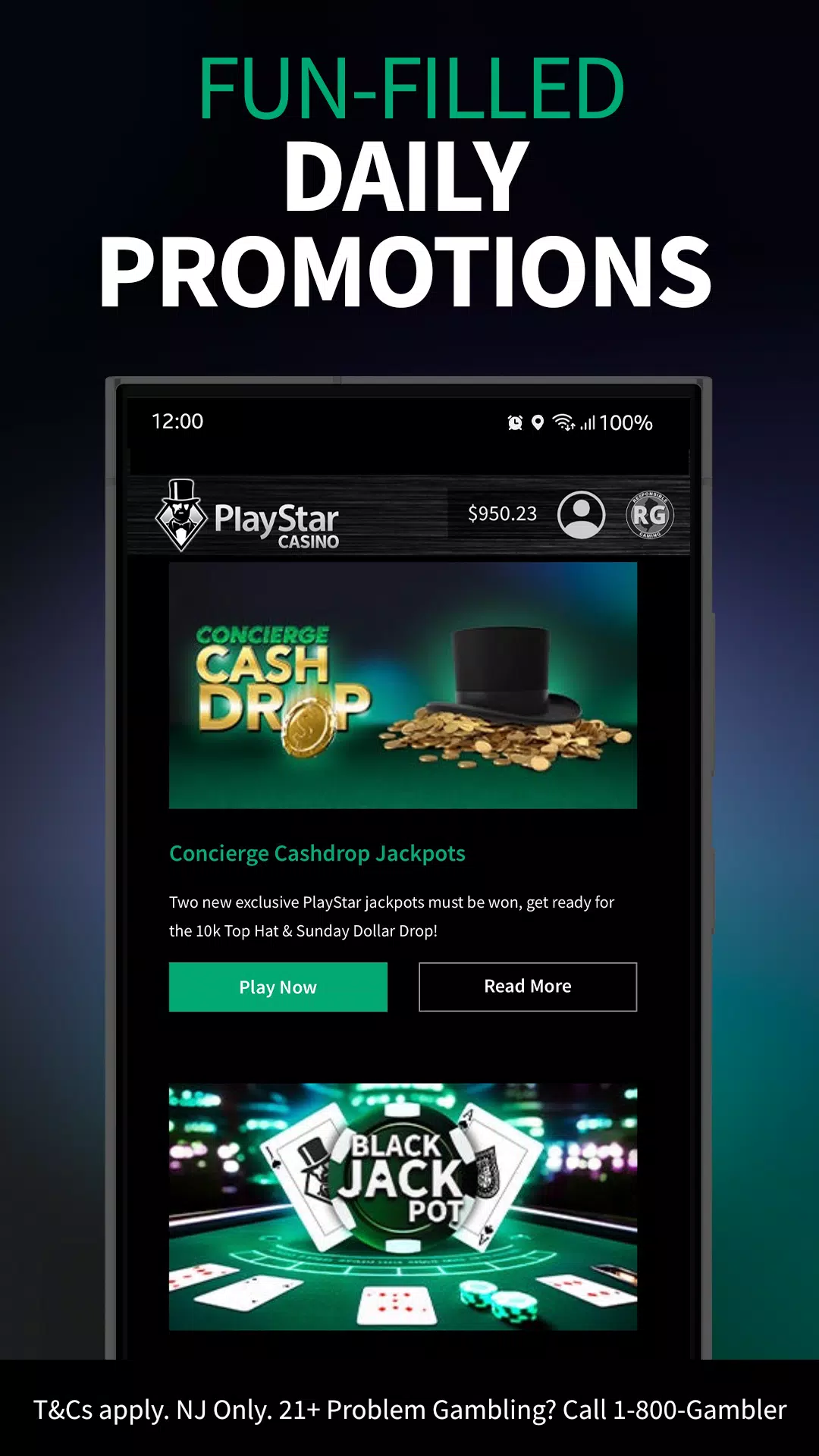 PlayStar Casino: Real Money NJ Screenshot 6 