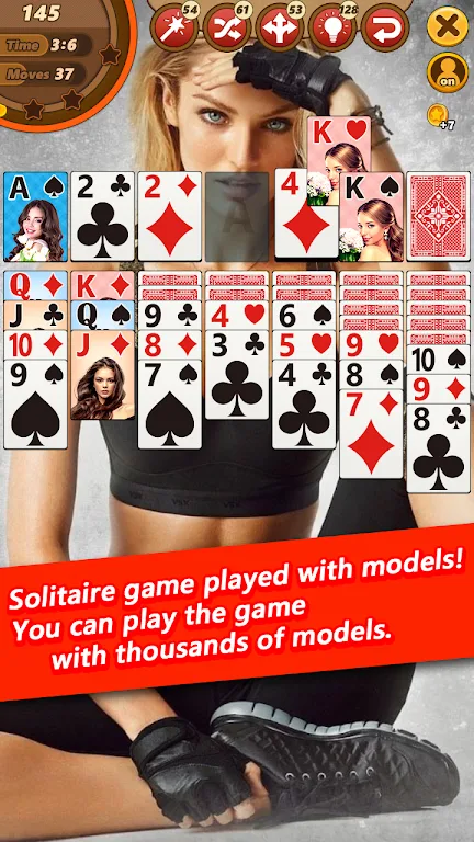 Model Solitaire Screenshot 1
