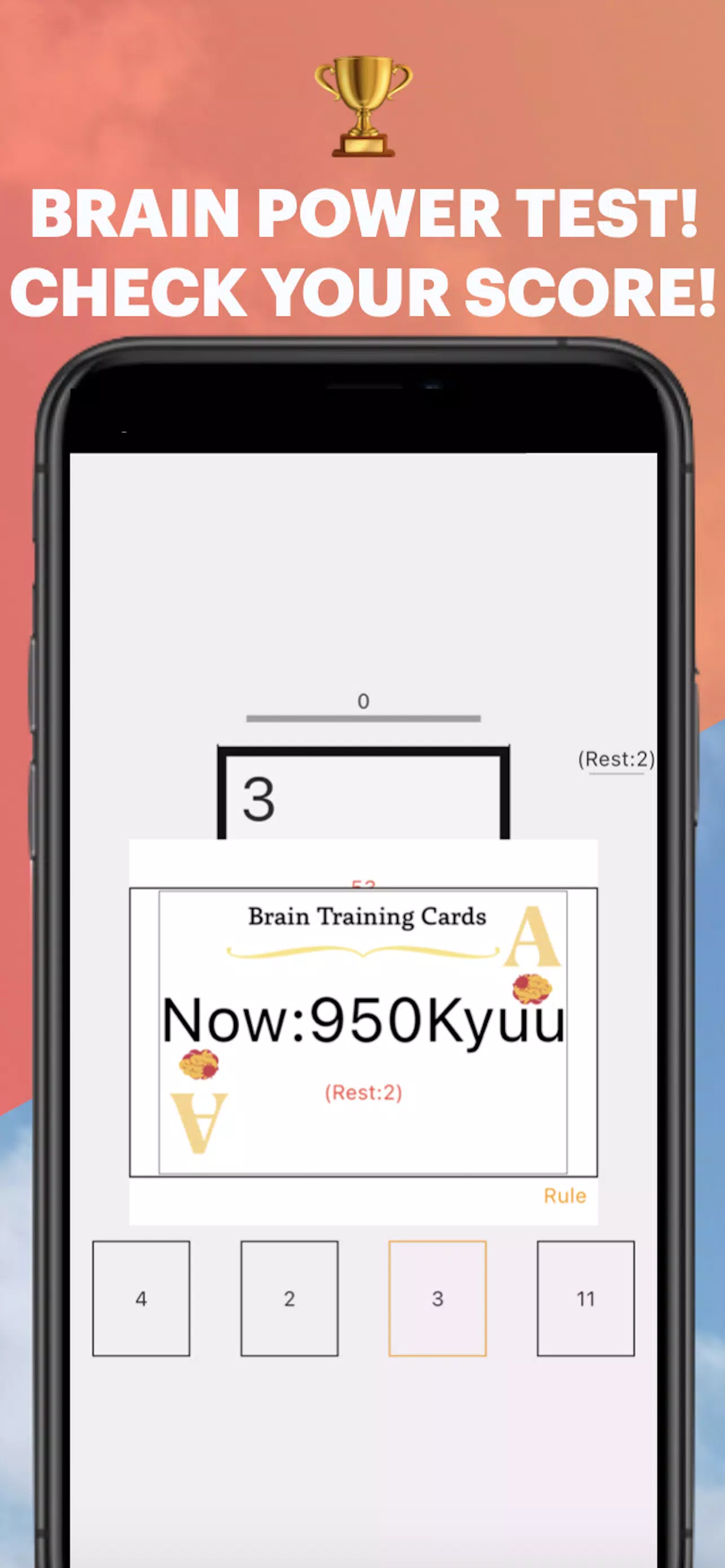 Brain Training Cards Screenshot 2