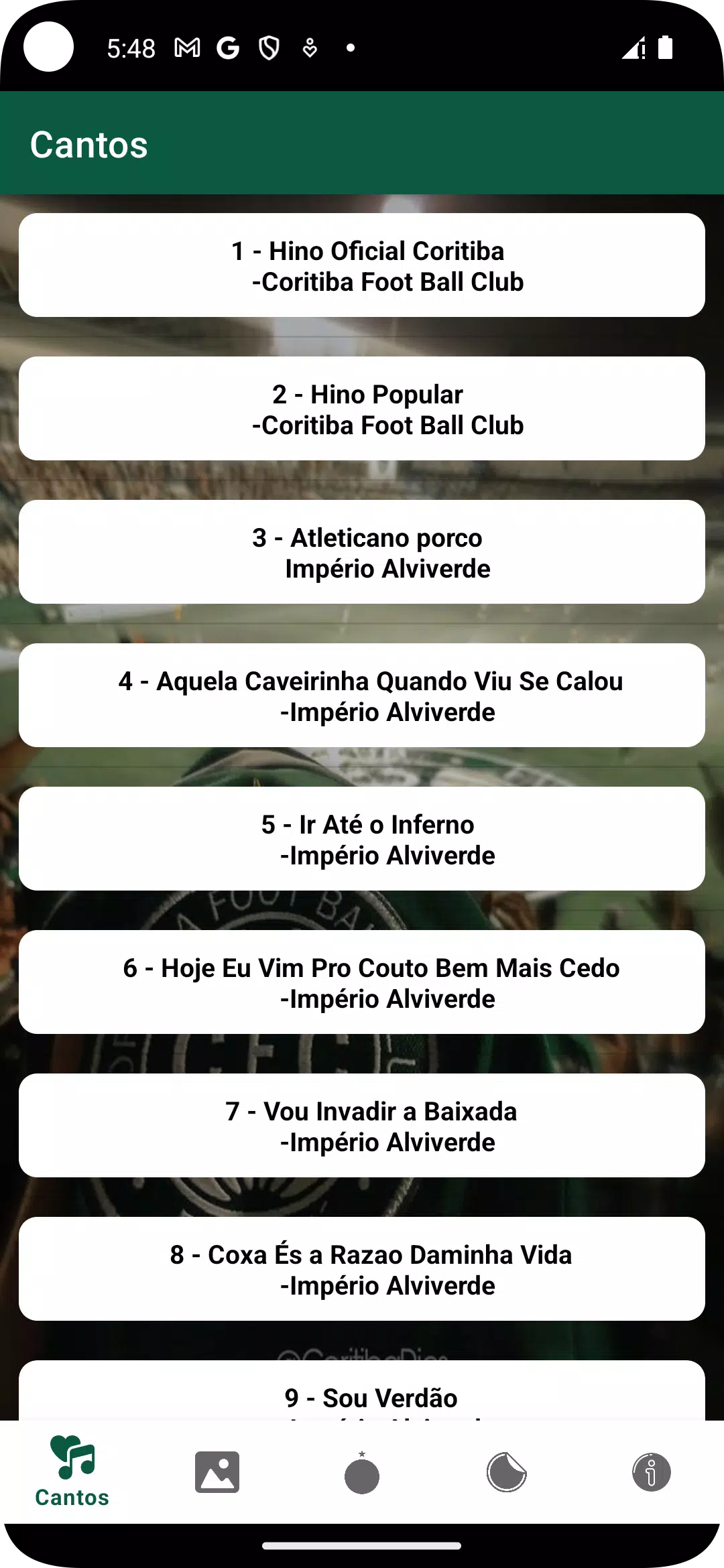Coritiba + Screenshot 1 