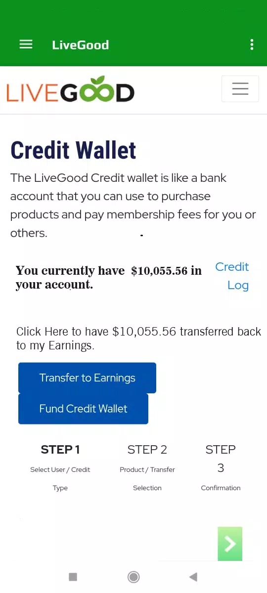 Livegood app Screenshot 8