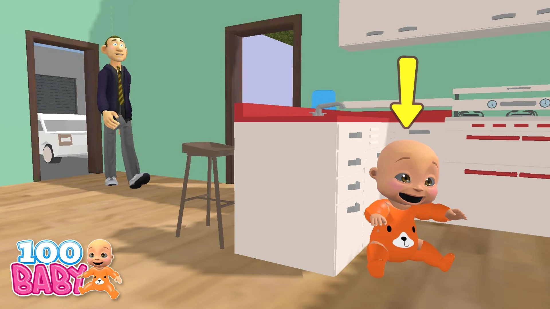 100 Daddy: Hide and Seek Screenshot 5 