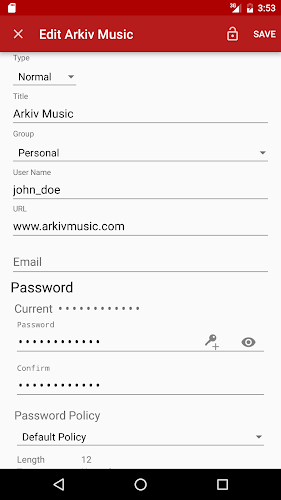 PasswdSafe Screenshot 7