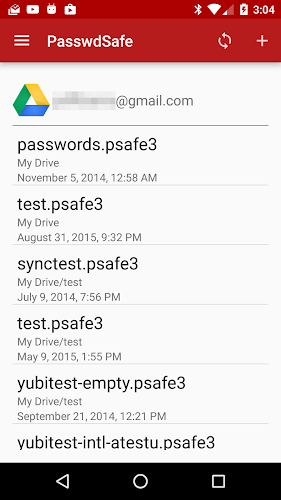 PasswdSafe Screenshot 2