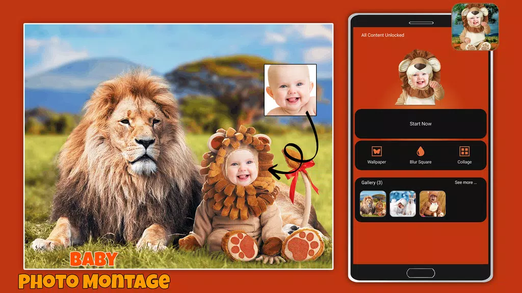 Baby Photo Montage Screenshot 1