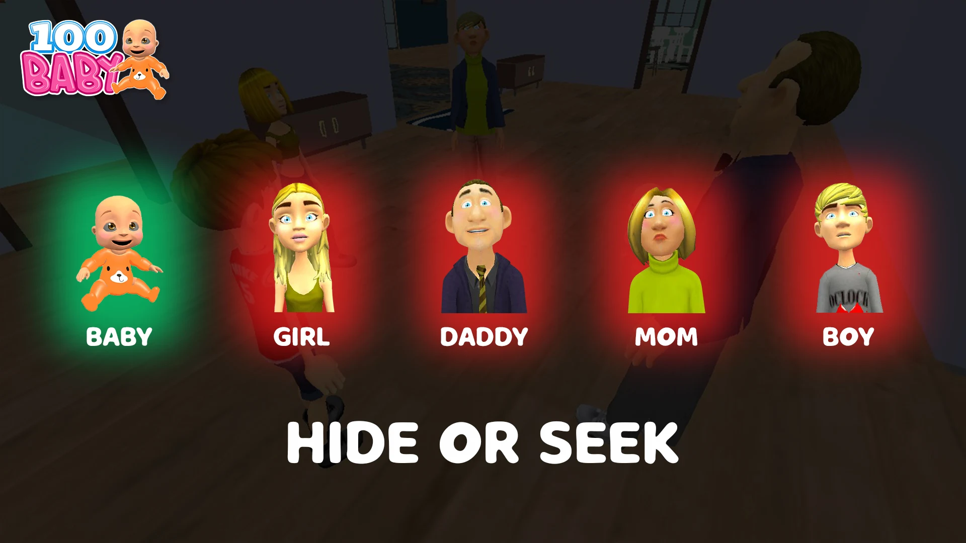 100 Daddy: Hide and Seek Screenshot 3 