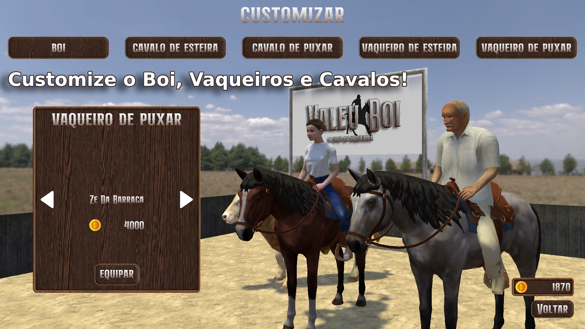 Valeu Boi: O Jogo da Vaquejada Screenshot 6