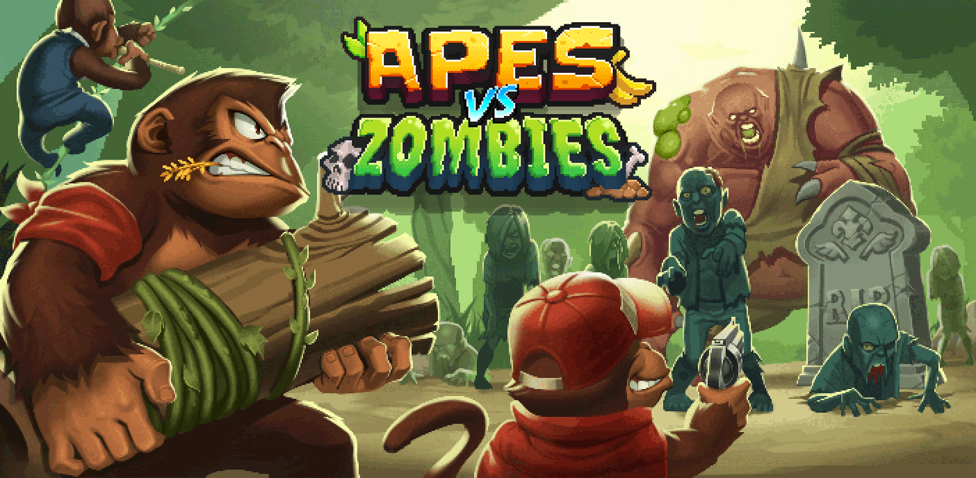 Apes vs. Zombies Screenshot 1 