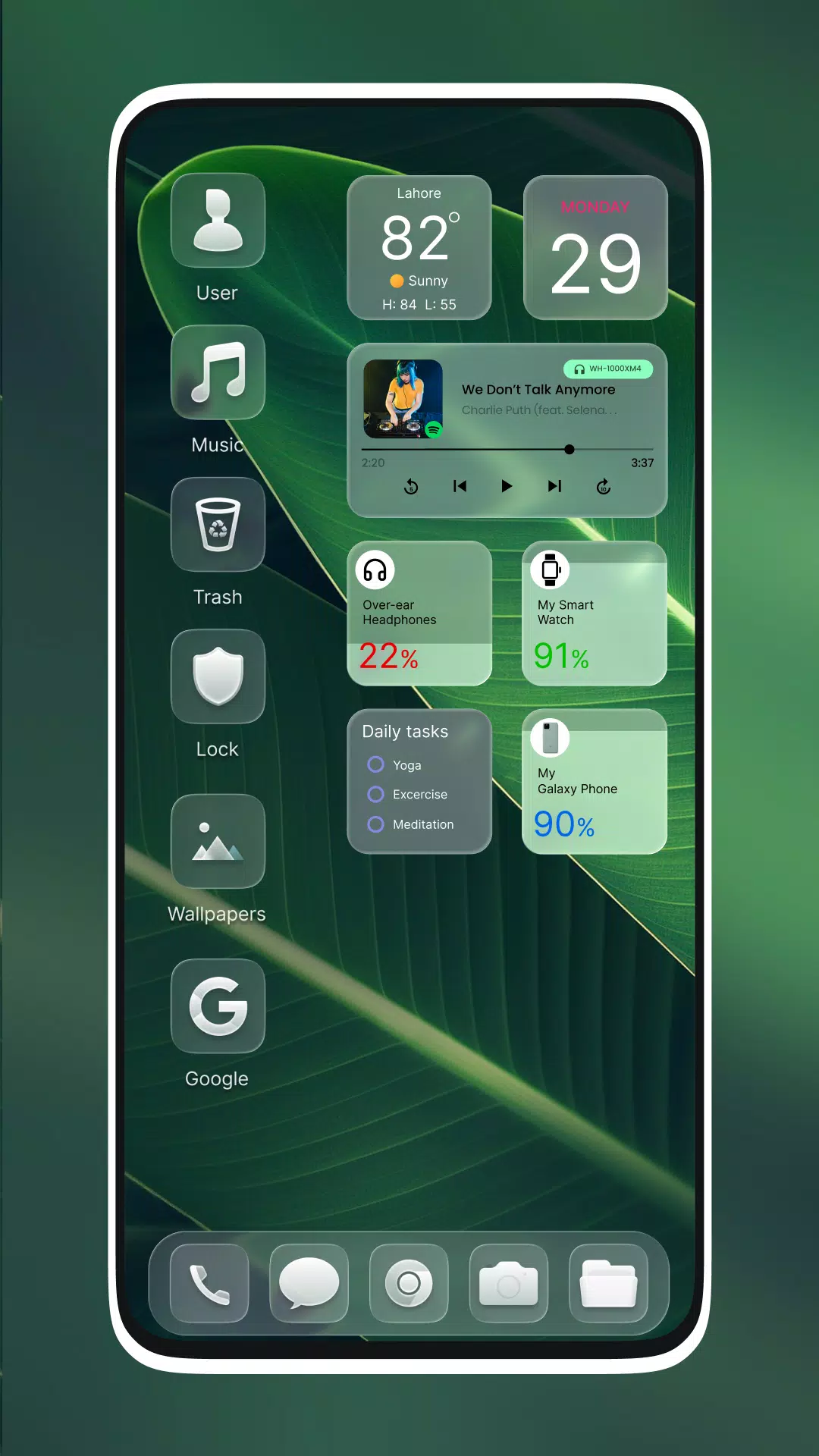 Glass Launcher Screenshot 6 