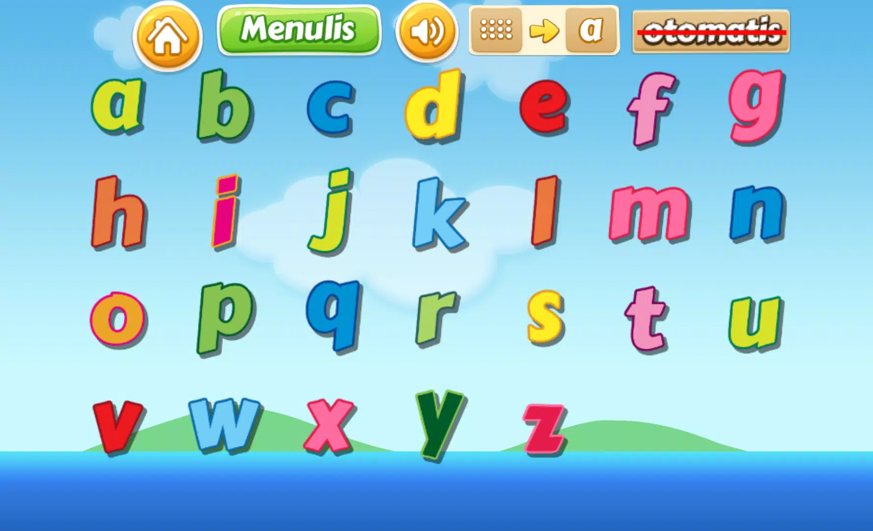 Mudah Belajar Abjad Screenshot 2