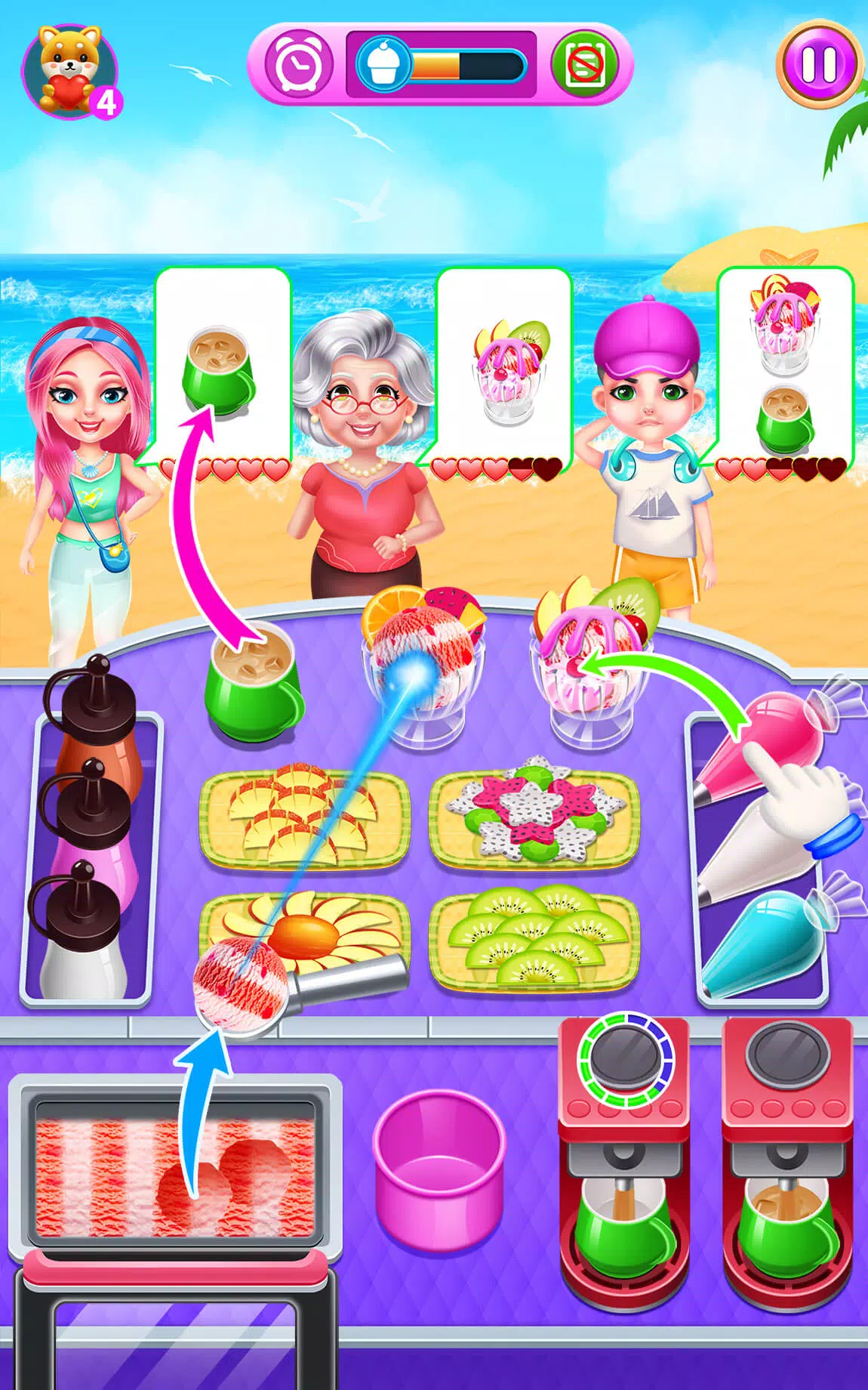 Summer Fruit Sundae Screenshot 1