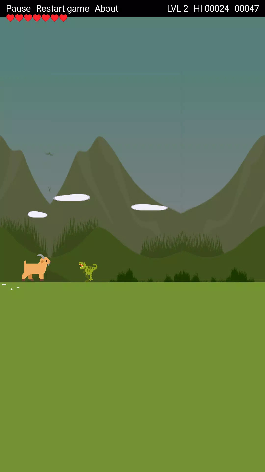Goat Run Lite: Save the goat Screenshot 4 