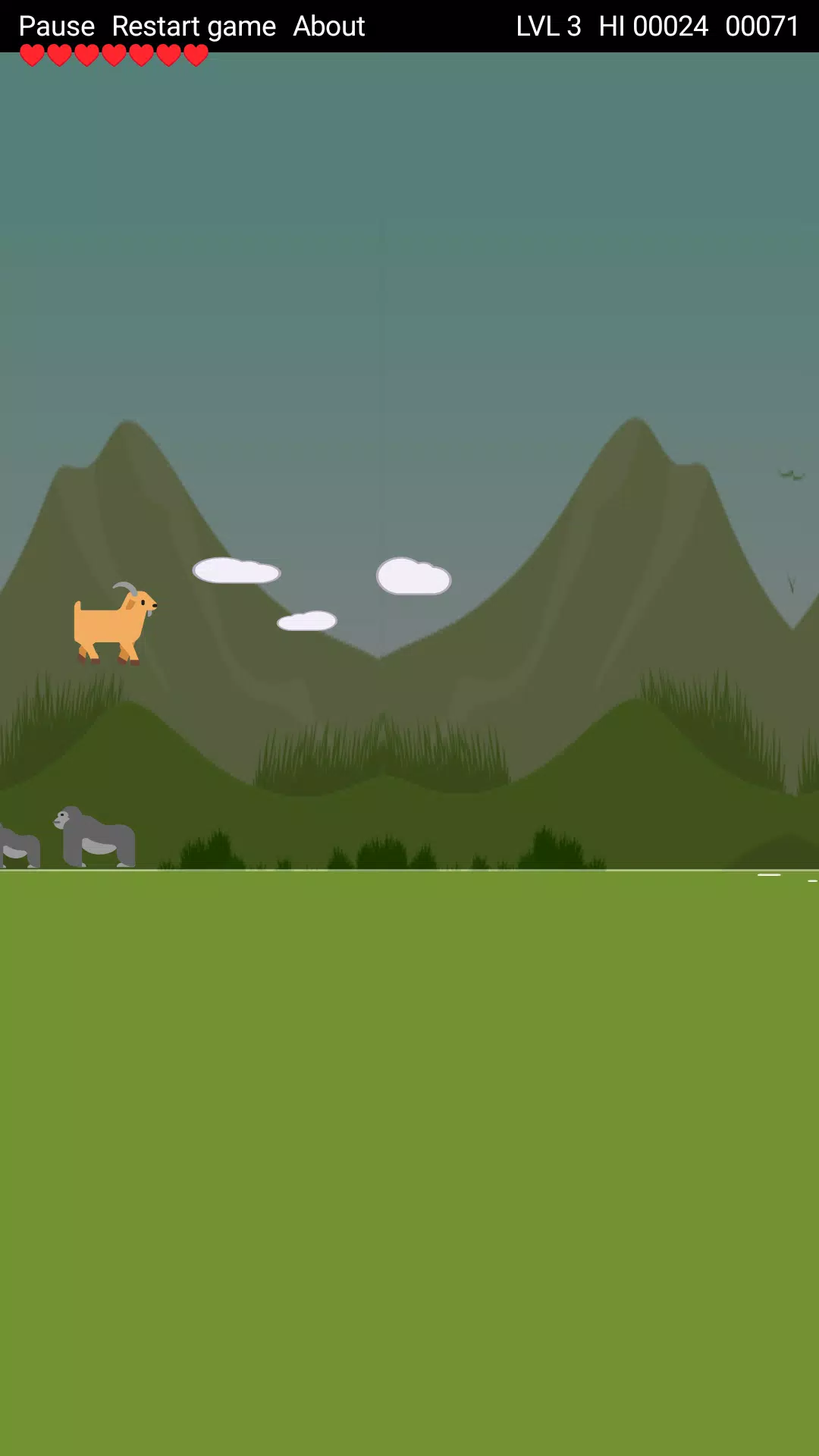 Goat Run Lite: Save the goat Screenshot 7 