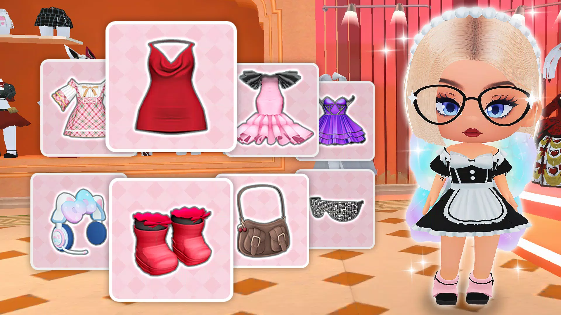 Fashion Roblock: Chibi Room Screenshot 6 