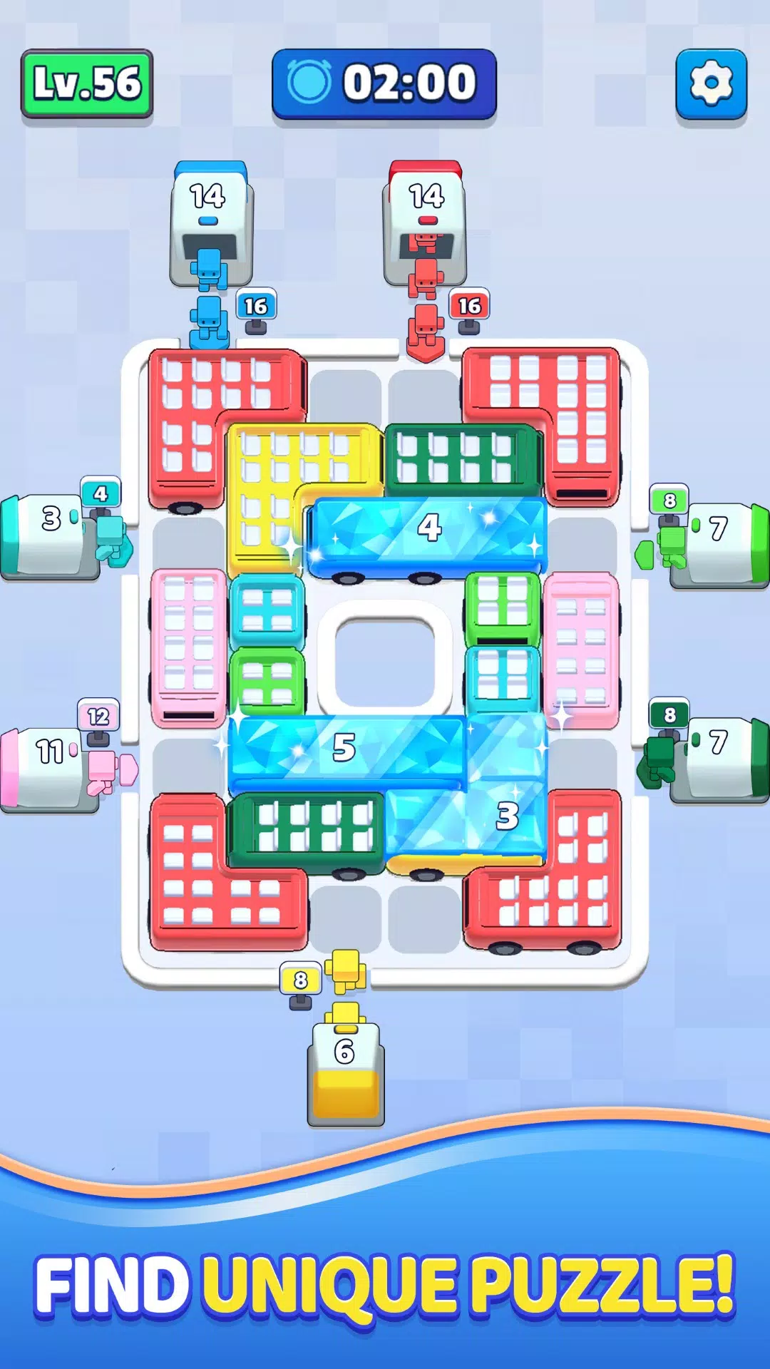 Color Bus Jam: Block Puzzle Screenshot 3 