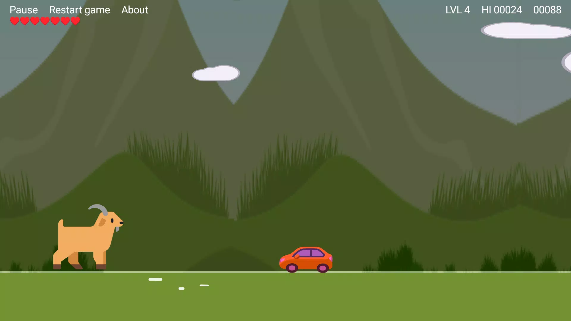 Goat Run Lite: Save the goat Screenshot 2 