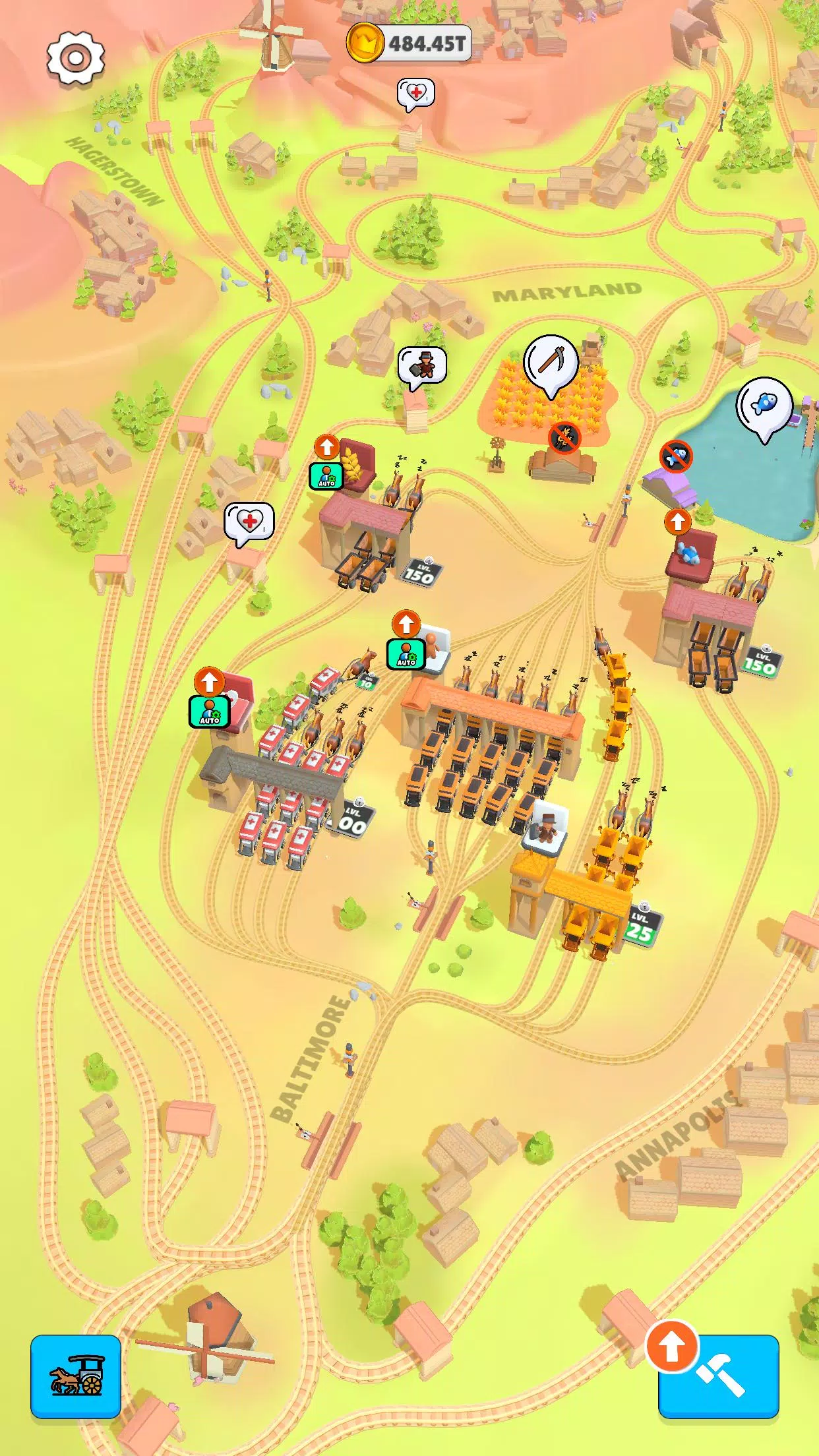 Rail Master Tycoon: Idle Train Screenshot 5 