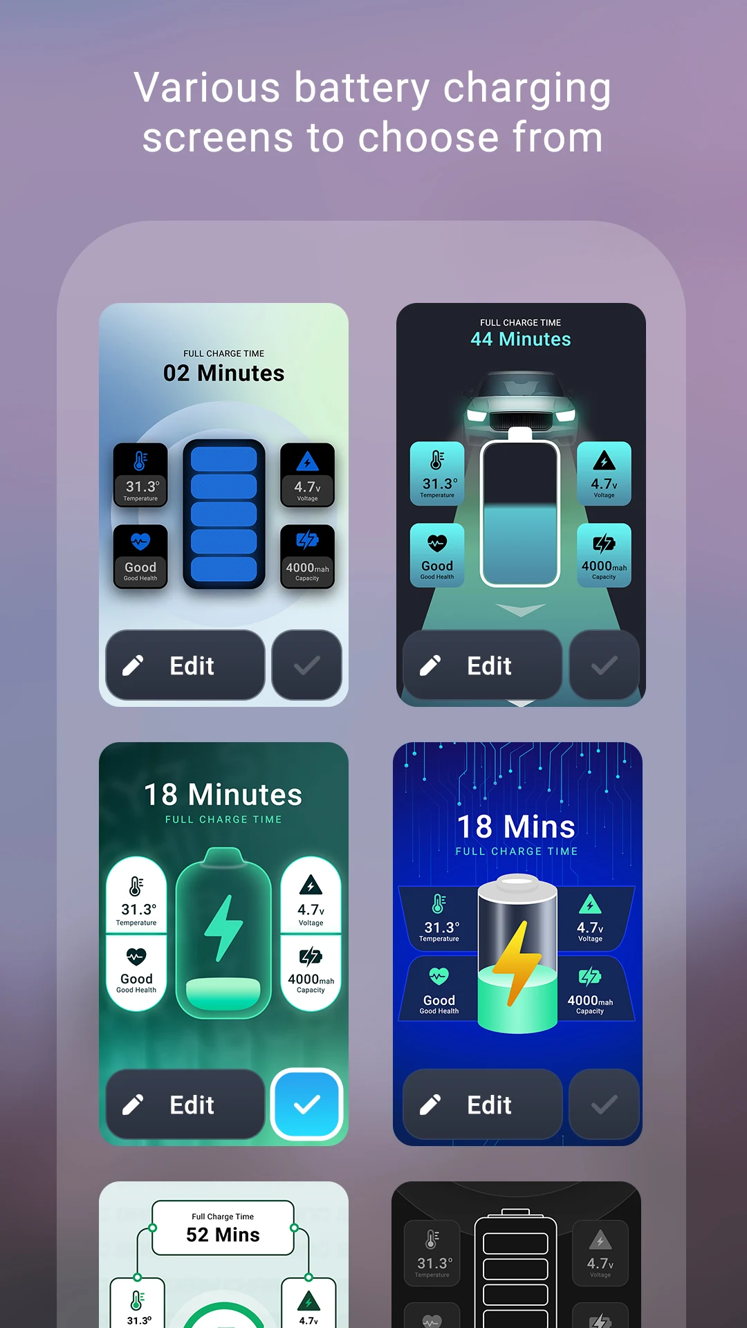 Battery Charge Animated Screen Screenshot 3