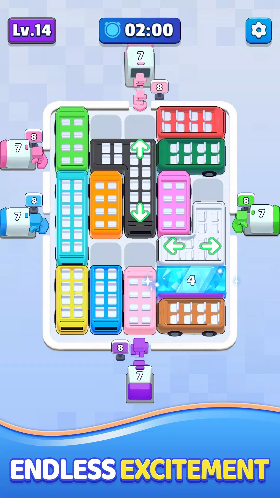 Color Bus Jam: Block Puzzle Screenshot 4 