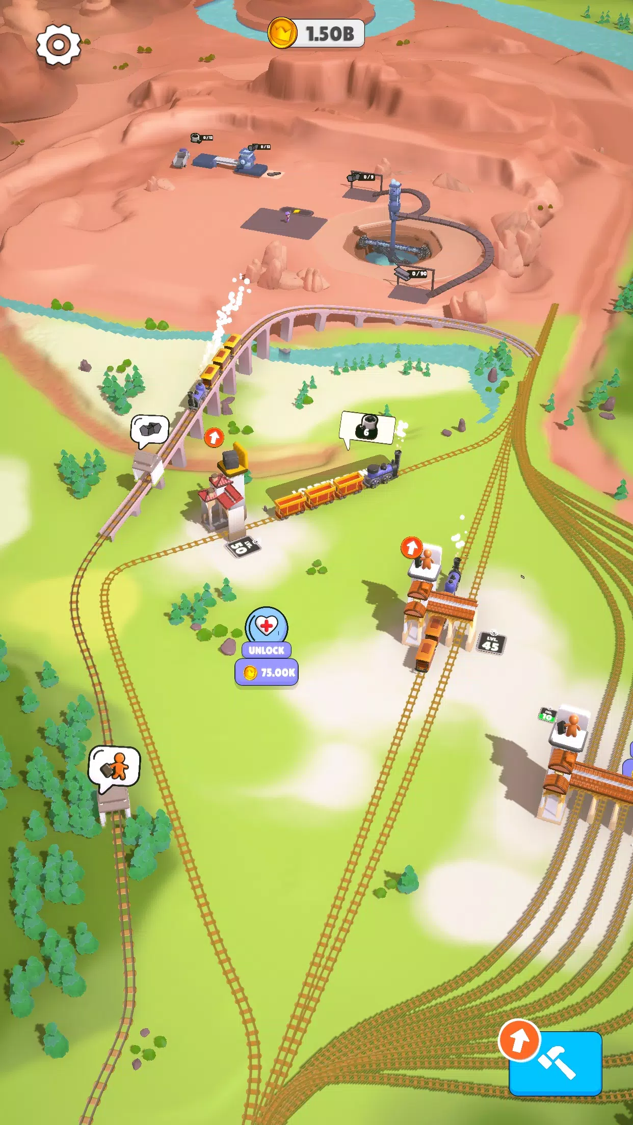 Rail Master Tycoon: Idle Train Screenshot 2 