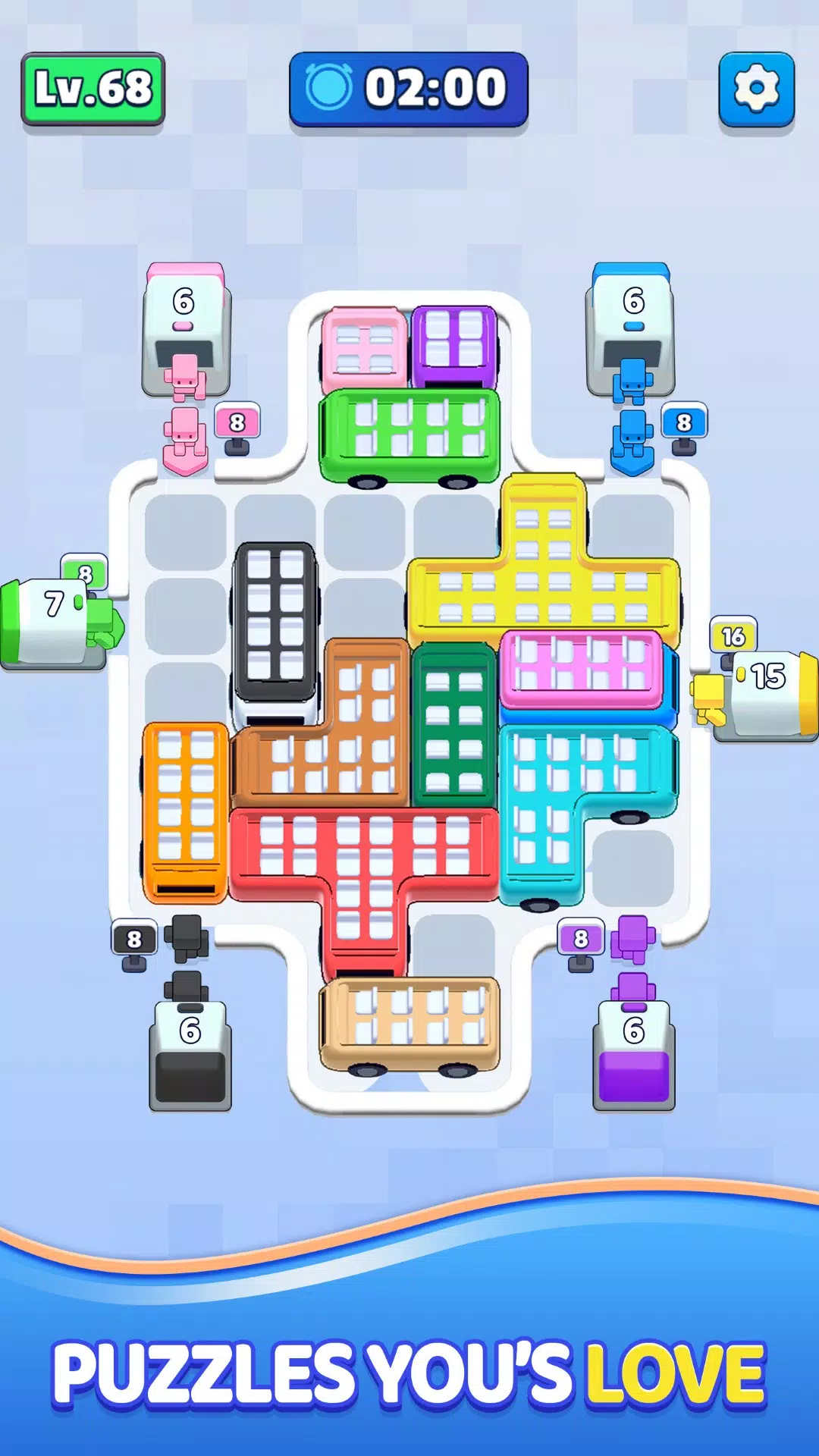 Color Bus Jam: Block Puzzle Screenshot 5 