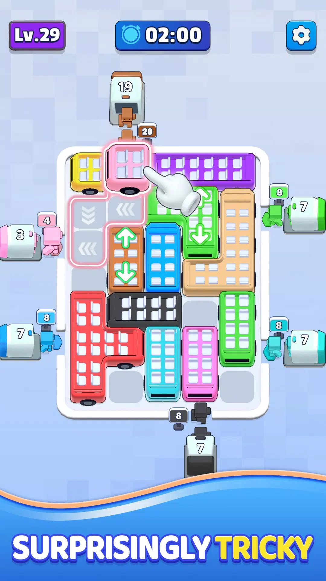 Color Bus Jam: Block Puzzle Screenshot 2 