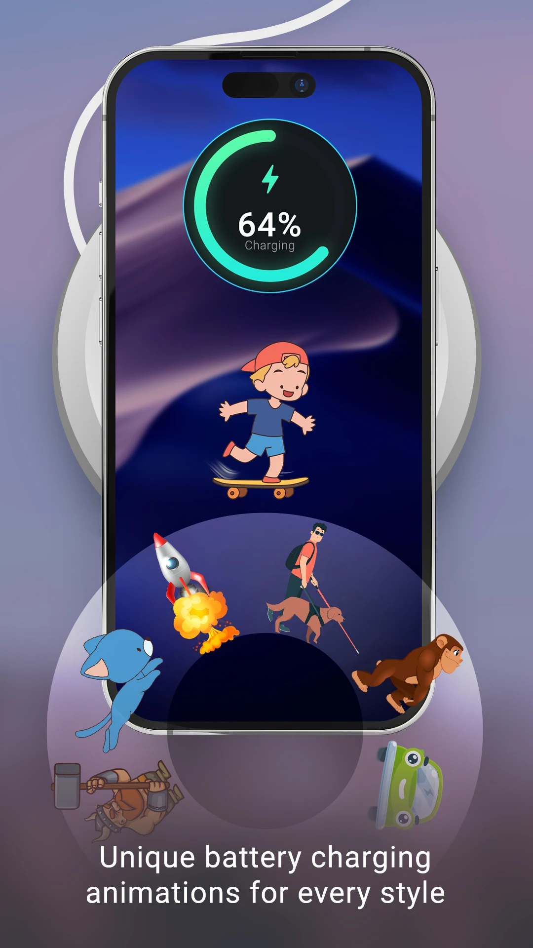 Battery Charge Animated Screen Screenshot 1